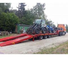 Pomoc drogowa transport ciągników maszyn rolniczych i budowlanych