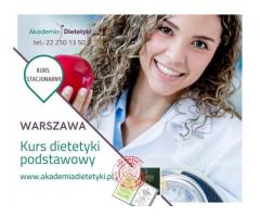 Dietetyka Warszawa - kurs podstawowy